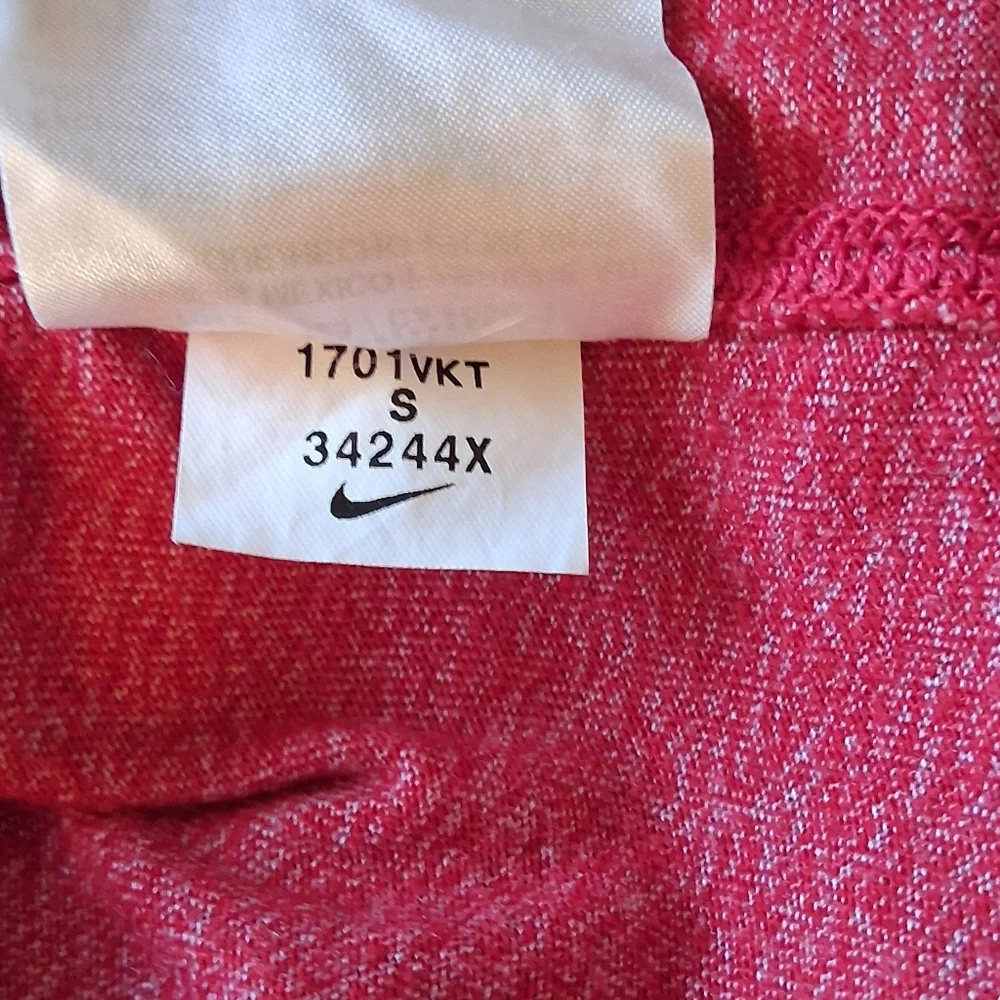 Nike- Red Heathered Muscle Tank. Size S. Genuine MLB Merch. - Picture 6 of 9